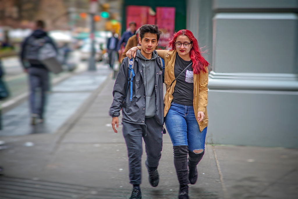 Couple At Union Square