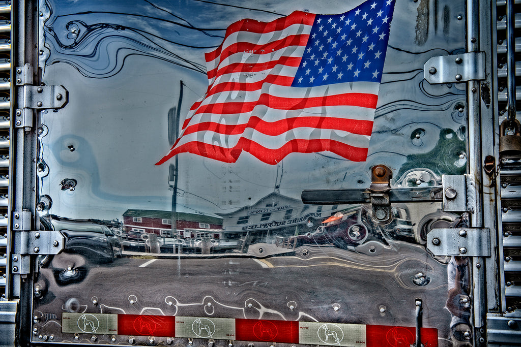 Flag with Reflection