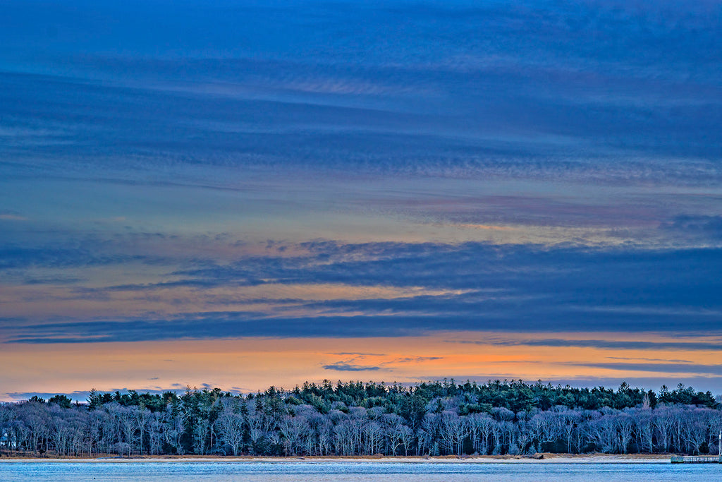 Winter Sky Over Shelter Island