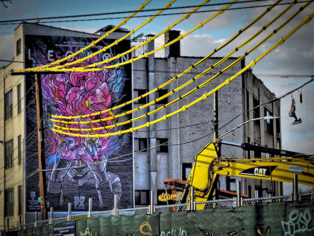 Yellow Power Lines