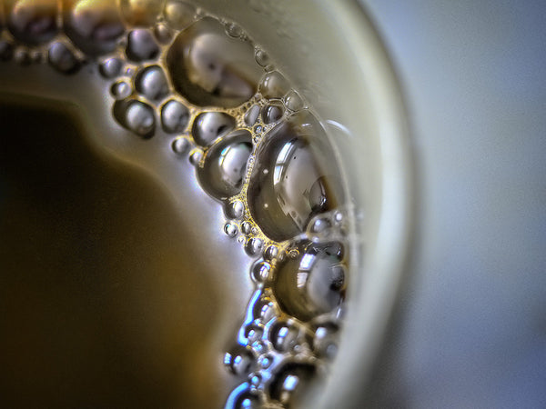 Morning Coffee Up Close