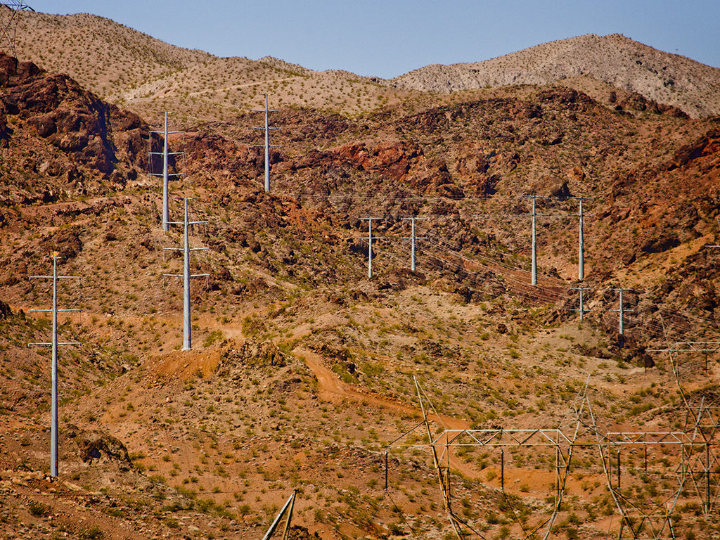 Hoover Dam Power Lines