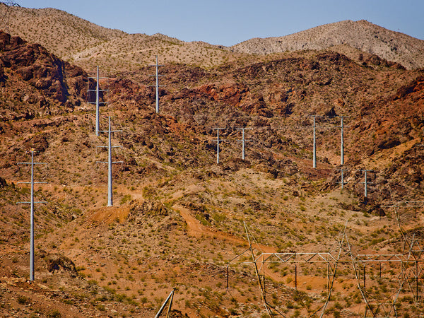 Hoover Dam Power Lines