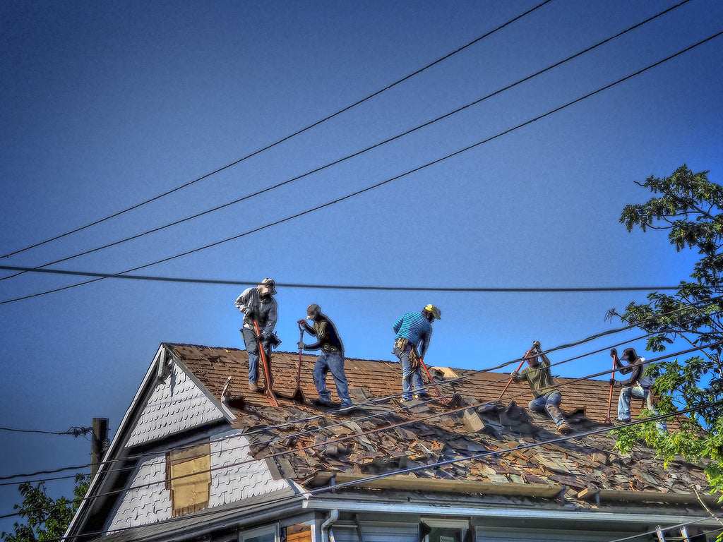 Men On Roof