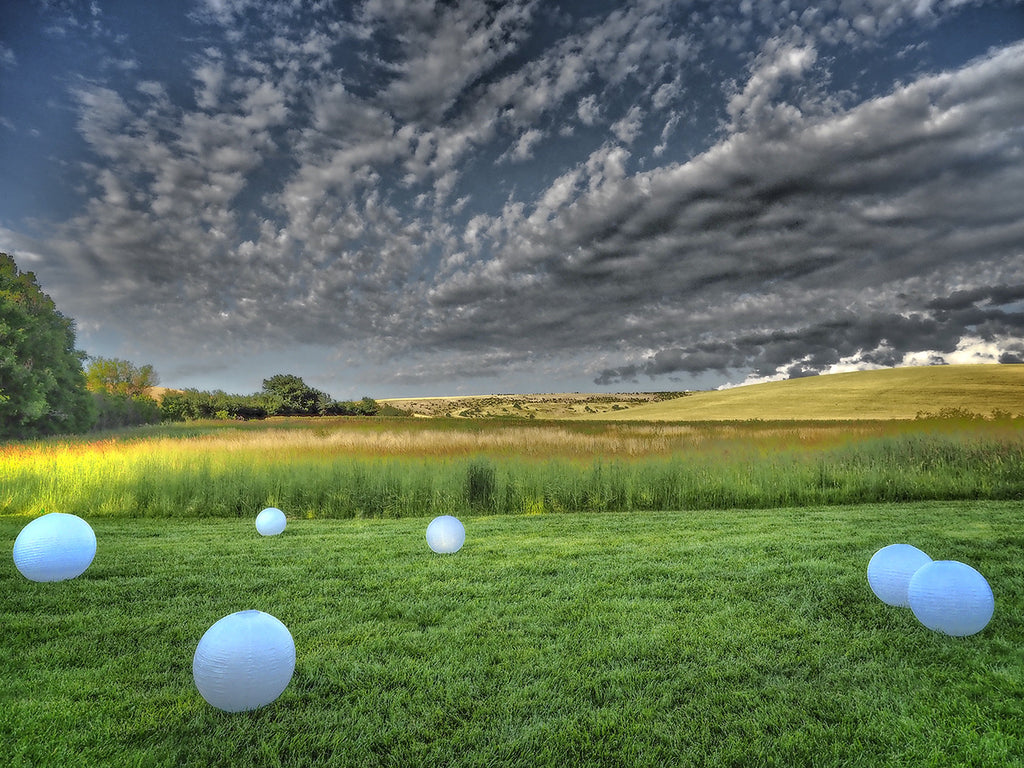 White Spheres In Walla Walla