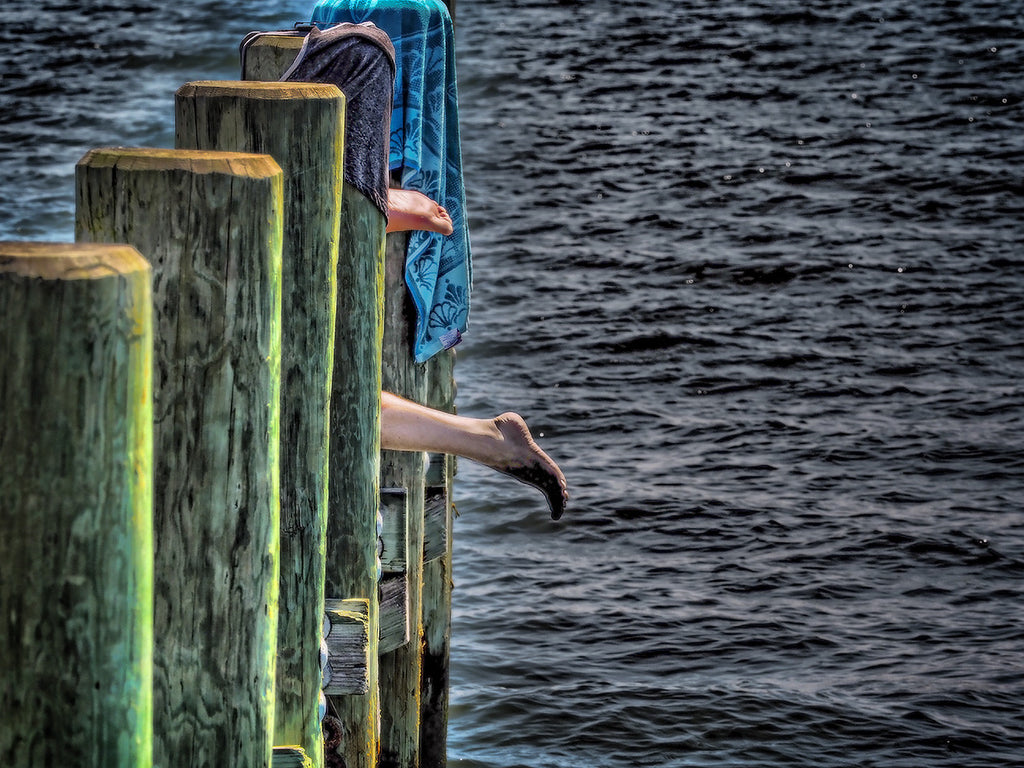 Legs On Dock