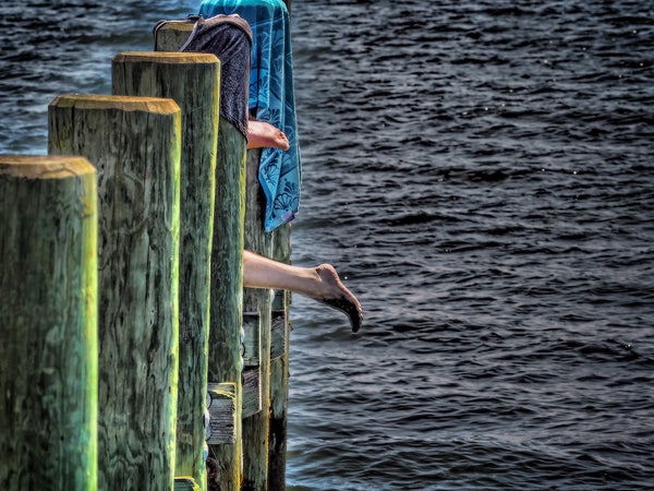 Legs On Dock