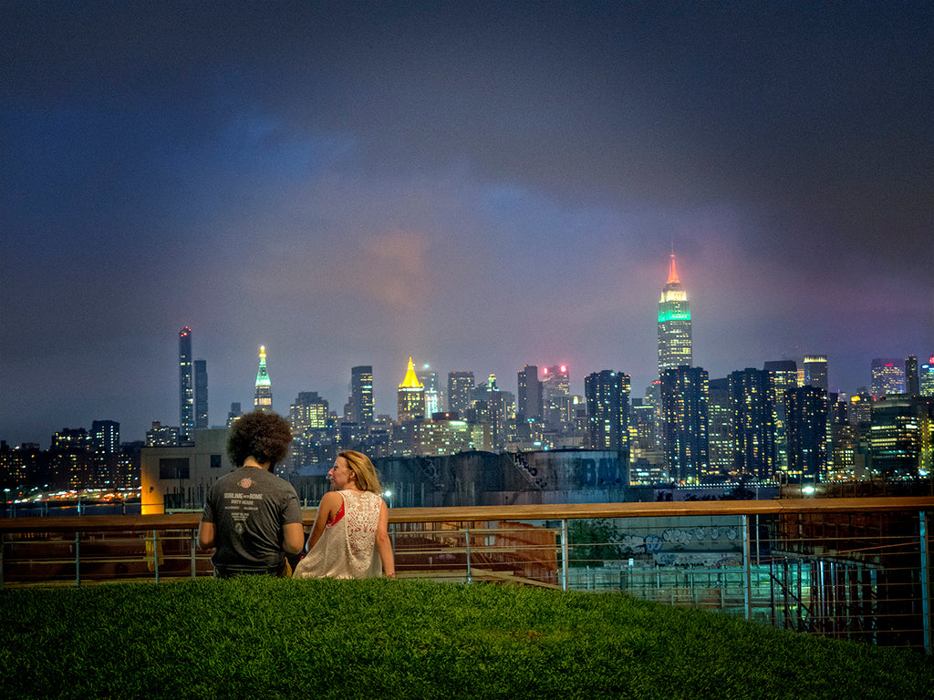 NYC Skyline In Fog