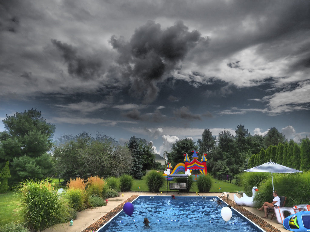 Swimming Pool and Castle