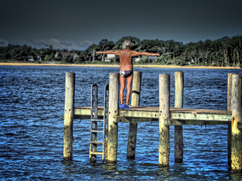 Exercising on the Dock