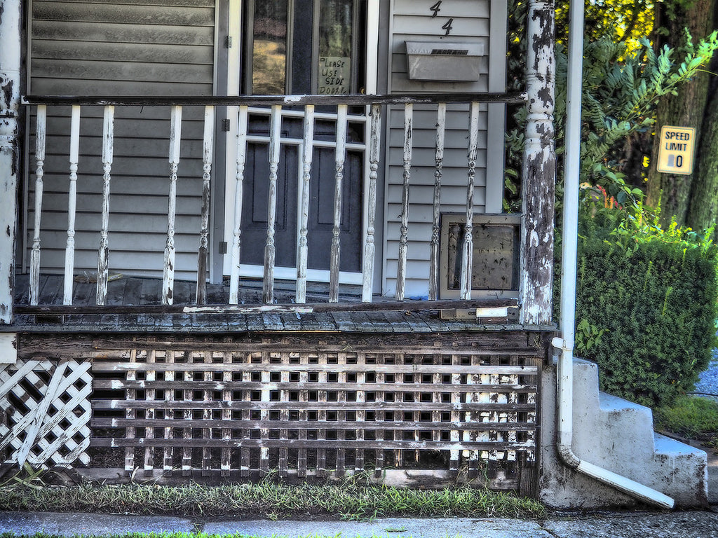 Porch with Speed Limit