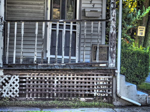 Porch with Speed Limit