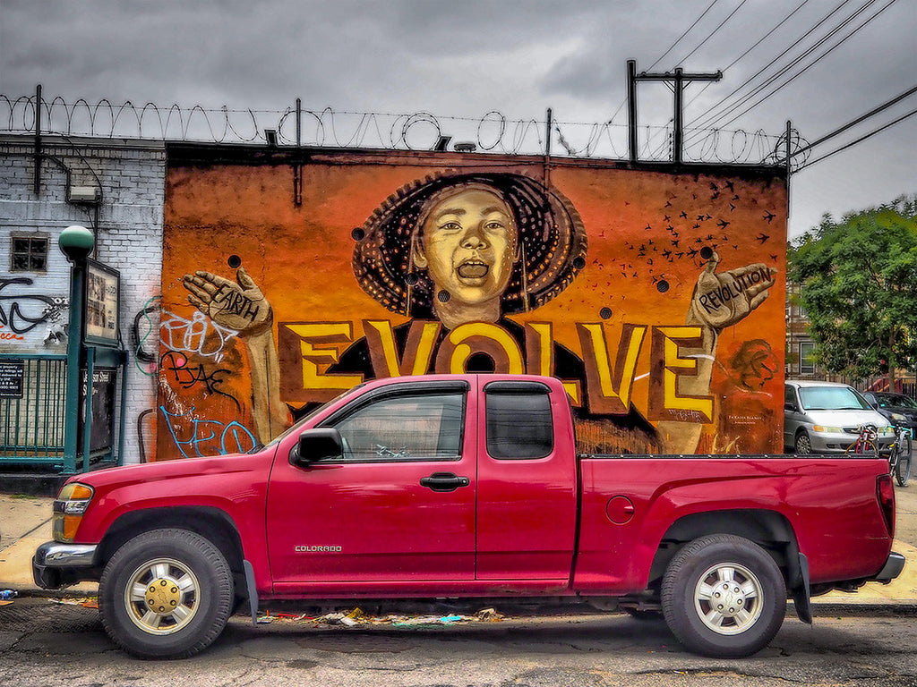 Red Pickup
