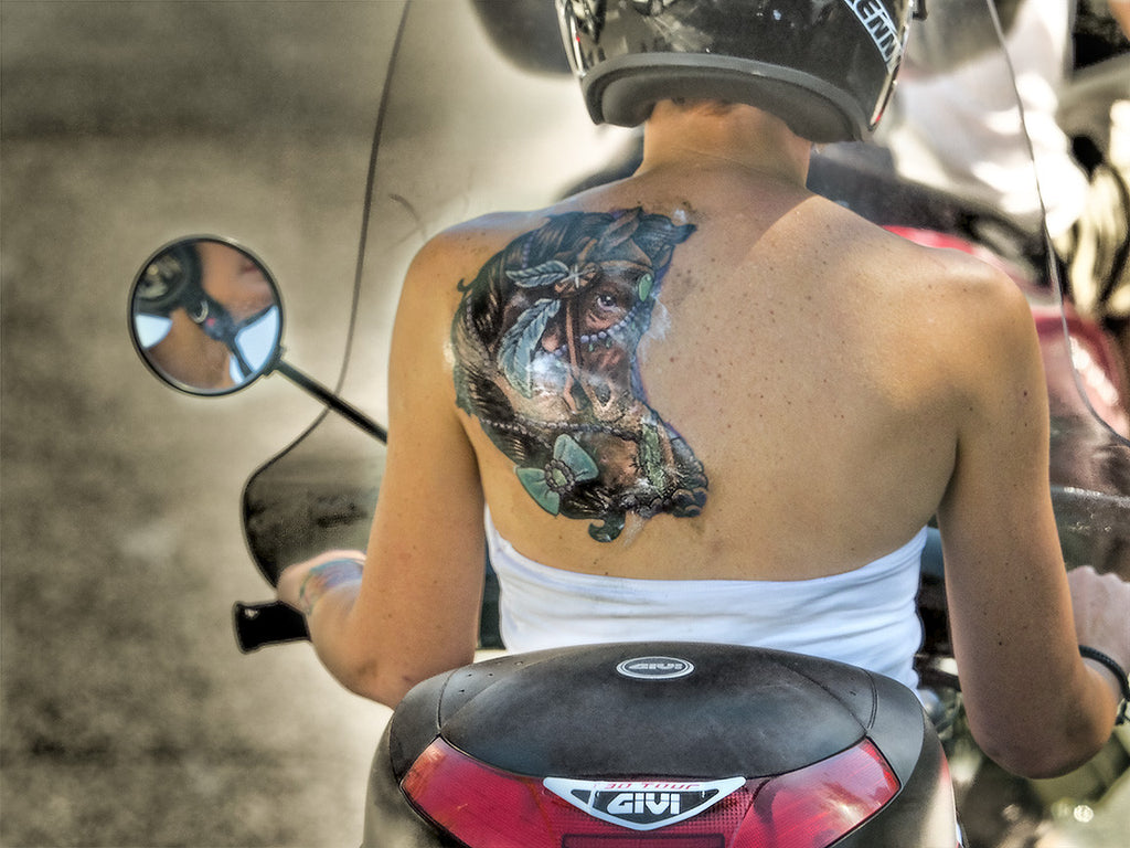 Frank Ocean Blonde motorcycle tattoo : r/FrankOcean