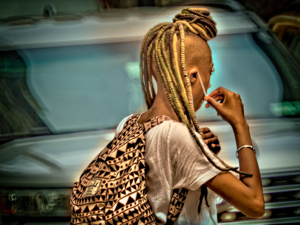 Beaded Bun