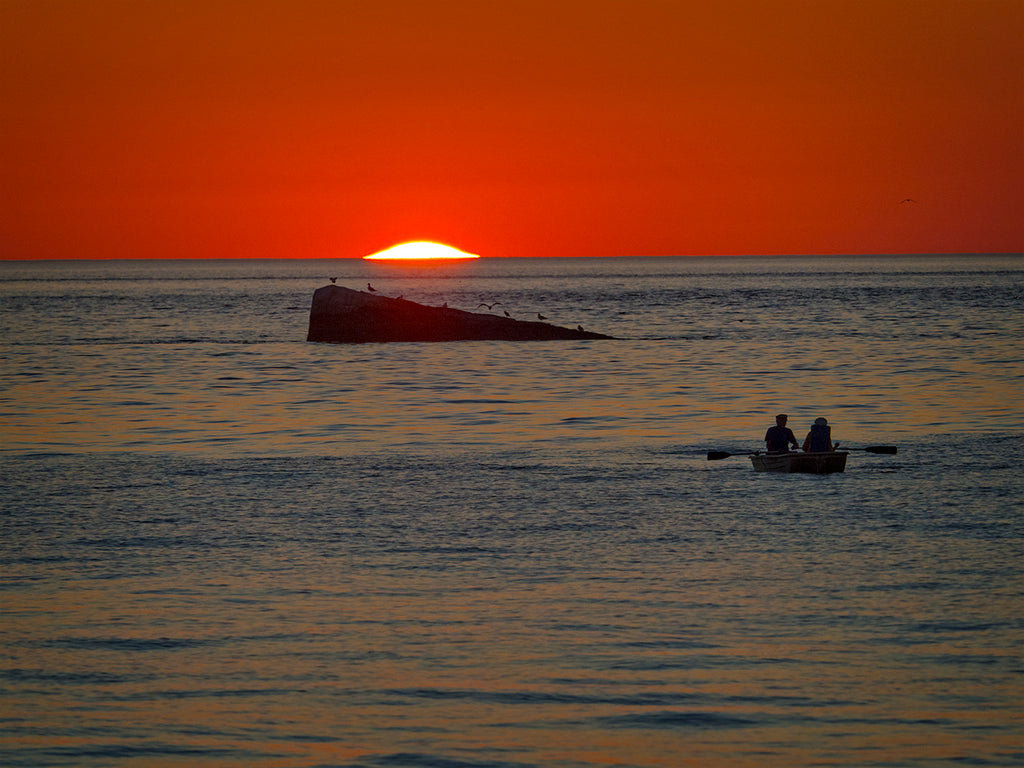 Two Men On A Boat 2