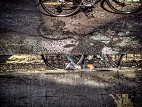 Bike Reflection And Shadow