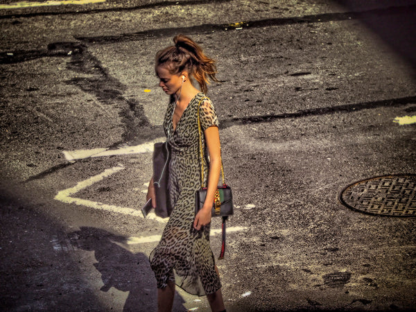 Leopard With Ponytail