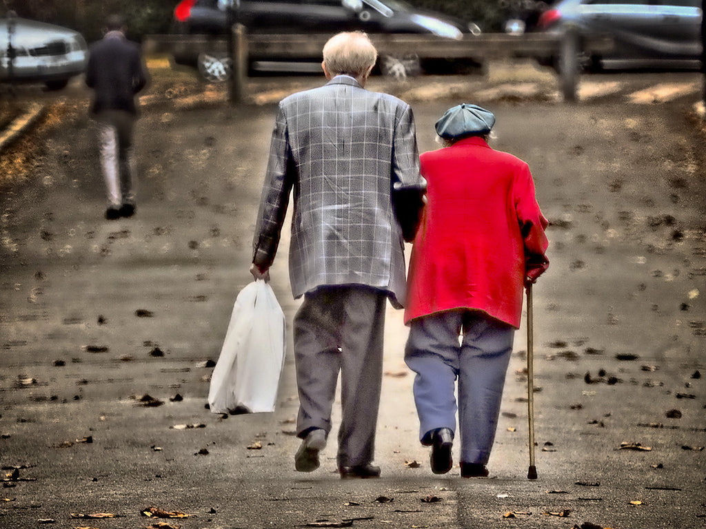 Strolling Couple