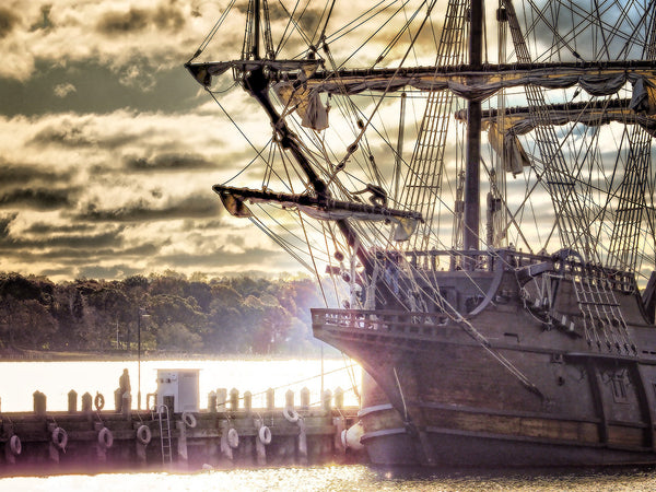 Tall Ship Early Morning