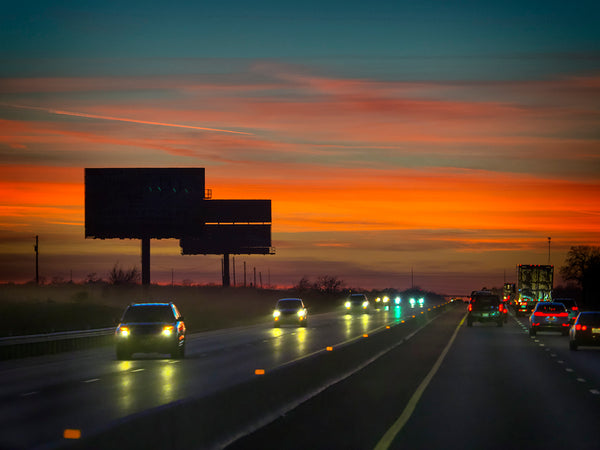 Dark Billboards Outside Tulsa