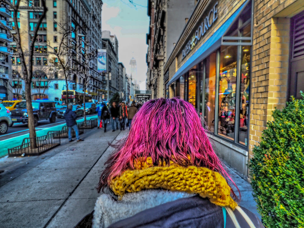 Magenta Hair