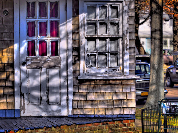 Red White And Blue Porch