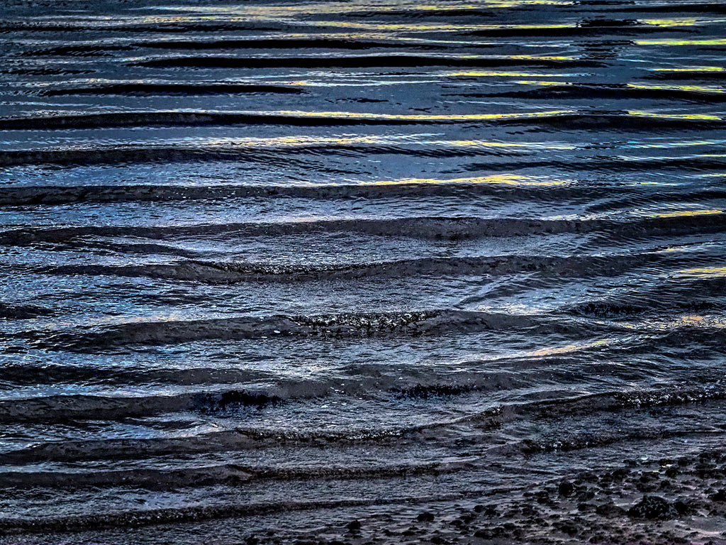 Waves At Waters Edge