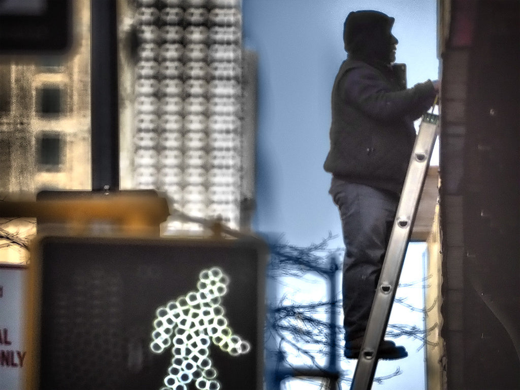 Men And Ladder