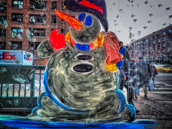 Painted Snowman